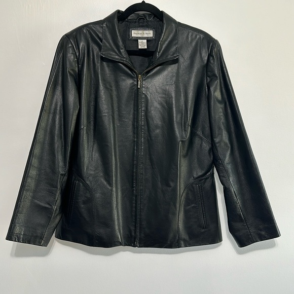 Preston & York Jackets & Blazers - Preston&York black leather jacket​